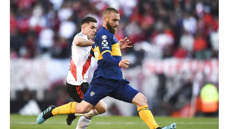 Era todo humo: De Rossi no irá a la Selección Italiana antes del Boca-River