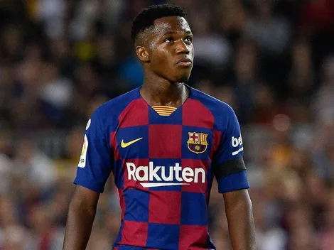 Ansu Fati no puede jugar todavía para la selección de España