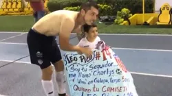 El bonito gesto del jugador del Junior Leonardo Pico que se llevó el aplauso de todos