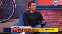 El columnista fue durísimo con los futbolistas de los Tiburones Rojos