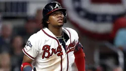 VÍDEO: Ronald Acuña Jr se confió y le costó la victoria a los Bravos con este error de novato