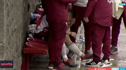 Se encienden las alarmas en River: se lesionó Benjamín Rollheiser