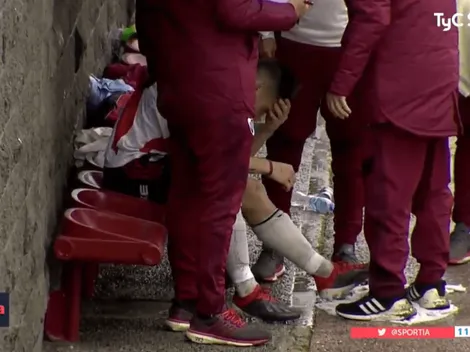 Se encienden las alarmas en River: se lesionó Benjamín Rollheiser