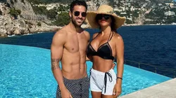 Foto de Fabregas con Daniela.