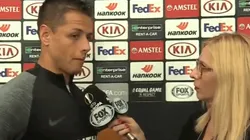 "No soy el mejor cuando hago goles, ni el peor cuando no juego": Chicharito