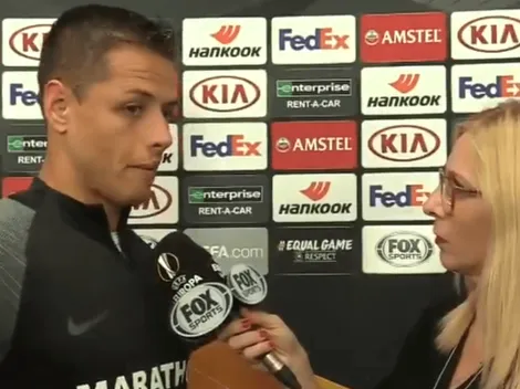 "No soy el mejor cuando hago goles, ni el peor cuando no juego": Chicharito
