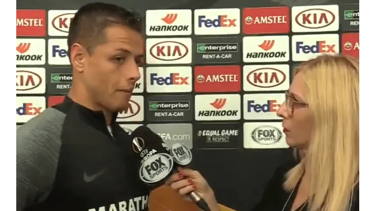 "No soy el mejor cuando hago goles, ni el peor cuando no juego": Chicharito