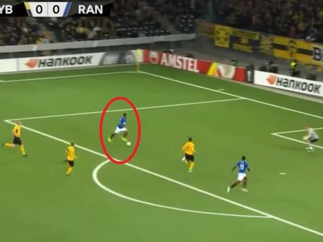Alfredo Morelos fue la cara del gol de Colombia en jornada de Europa League