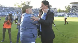 Maradona, sobre el Superclásico: "No fue penal"