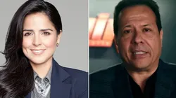 Claudia Palacios y Javier Fernández.