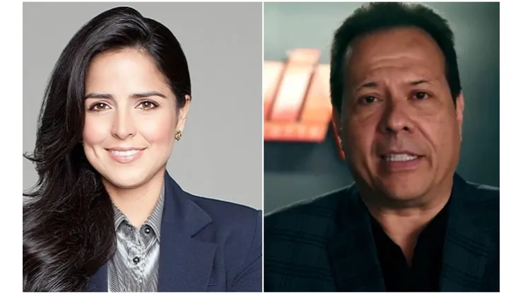 Claudia Palacios y Javier Fernández.