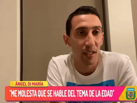 Ángel Di María, sobre Lionel Messi: "En la Copa América nos hizo llorar a todos"