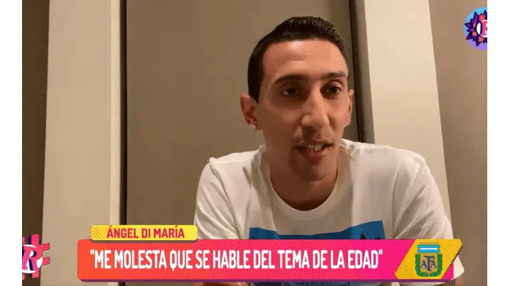 Ángel Di María, sobre Lionel Messi: "En la Copa América nos hizo llorar a todos"