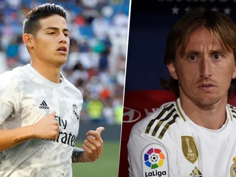James vs. Modric, la pelea por la titular del Real Madrid que plantean en España