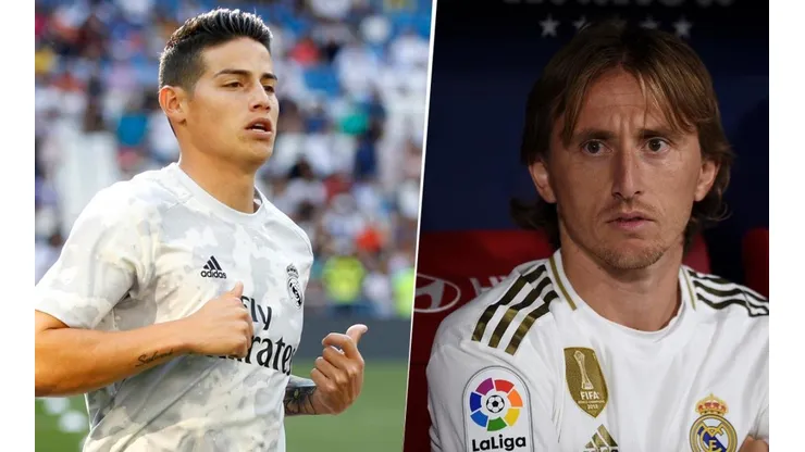 James vs. Modric, la pelea por la titular del Real Madrid que plantean en España