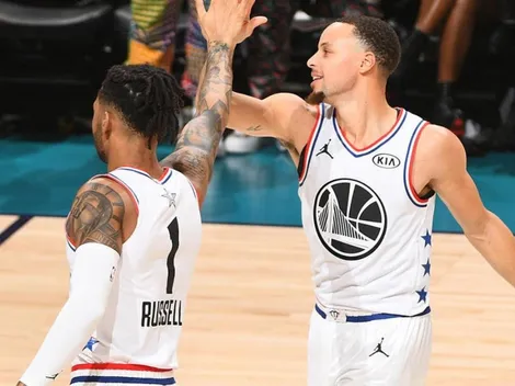 La regla que crearon Stephen Curry y D'Angelo Russell para saber quién llevará la ofensiva de los Warriors