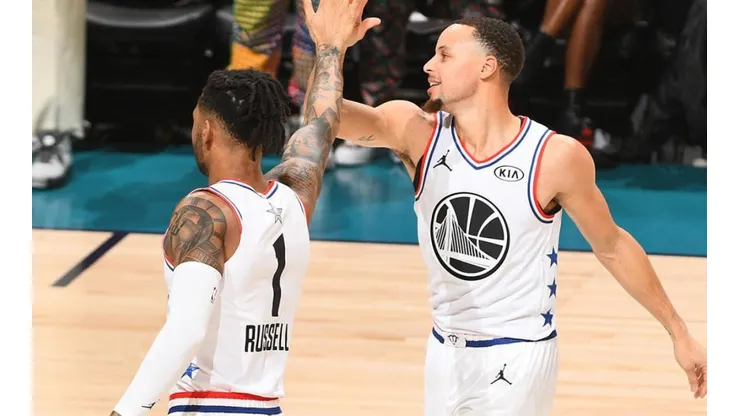 La regla que crearon Stephen Curry y D'Angelo Russell para saber quién llevará la ofensiva de los Warriors