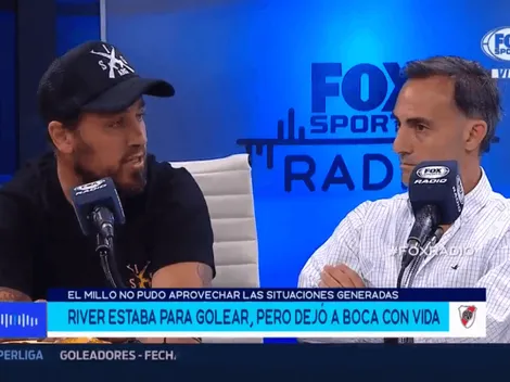 Fabbiani: "Boca no existió en todo el partido"