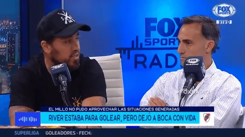 Fabbiani: "Boca no existió en todo el partido"