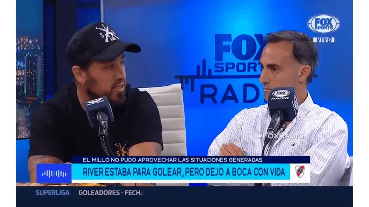 Fabbiani: "Boca no existió en todo el partido"