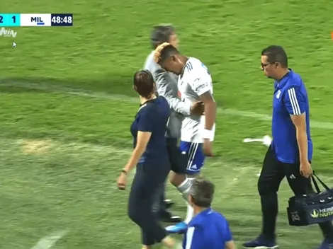 Alarmas en Millonarios: se lesionó el goleador, José Guillermo Ortíz