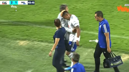 Alarmas en Millonarios: se lesionó el goleador, José Guillermo Ortíz