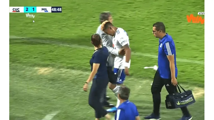 Alarmas en Millonarios: se lesionó el goleador, José Guillermo Ortíz