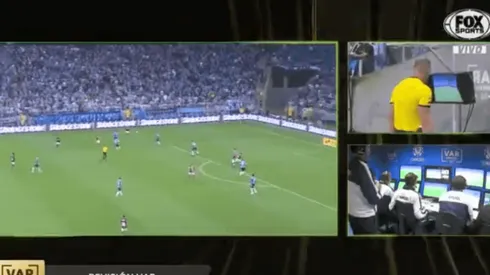 Por un empujón a Kannemann, a Flamengo le anularon un gol ante Gremio