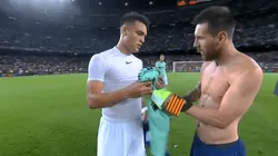 A Messi le pidieron la camiseta, pero él ya sabía a quién dársela: Lautaro Martínez