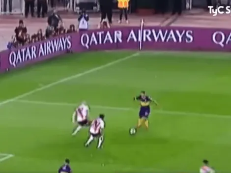 Ahora Beltramo pidió a los gritos un penal de Pinola sobre Salvio