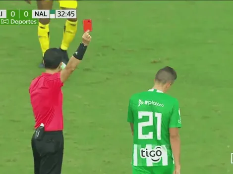 Casi nunca juega, fue titular y duró media hora: 'El Indio' Ramírez se fue expulsado
