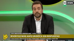 Nicolás Distasio aseguró que Boca jugó "como un equipo chico"