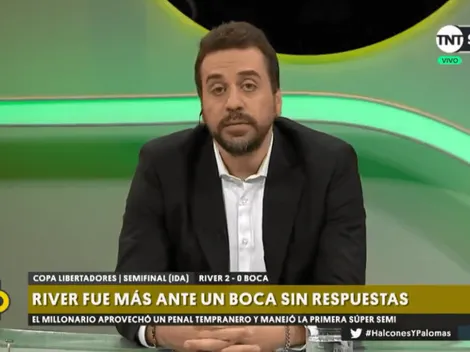 Nicolás Distasio aseguró que Boca jugó "como un equipo chico"