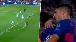 Messi gambeteó a dos, asistió y después hizo todo bien Luis Suárez