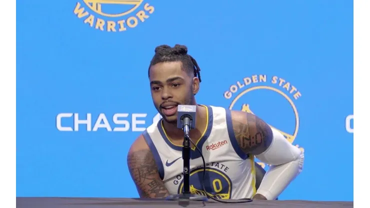 Steve Kerr reveló por qué D'Angelo Russell es el jugador perfecto para el sistema de los Warriors