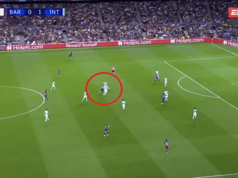 Volvió la magia: Messi tiró un caño y levantó a todo el Camp Nou