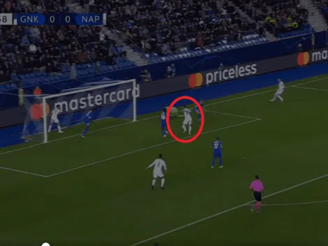No te podés perder ese gol: insólito fallo de Milik ante Genk