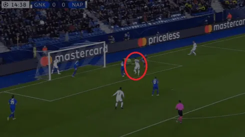 No te podés perder ese gol: insólito fallo de Milik ante Genk