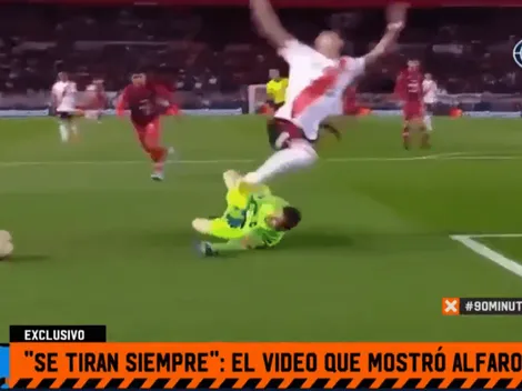 Revelan el video de cómo 'simulan' los jugadores de River que Alfaro le mostró al plantel de Boca