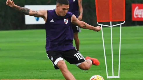 El posteo de Quintero en las redes que enloqueció a los hinchas de River