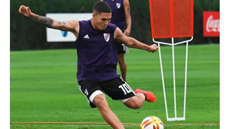 El posteo de Quintero en las redes que enloqueció a los hinchas de River
