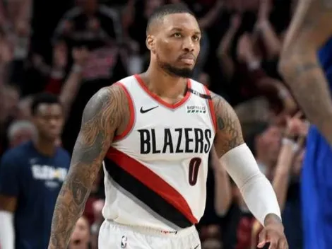 Lo mató: Damian Lillard lanzó un rap tirándole a Shaquille O'Neal y barrió el piso con él
