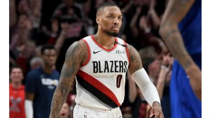 Lo mató: Damian Lillard lanzó un rap tirándole a Shaquille O'Neal y barrió el piso con él