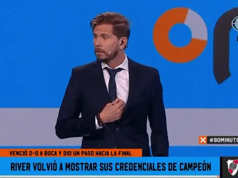 Vignolo: "River tiene siempre el cuchillo en la mano, Boca se vive cortando"