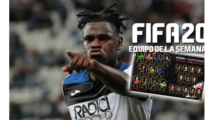 FIFA 20 revela el nuevo TOTW 3 con Duván Zapata al frente del equipo