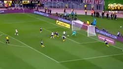Y llegó el segundo de River: centro de Suárez y Nacho Fernández la empujó
