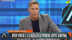 Alejandro Fantino: "Me pareció vergonzoso cómo mostraron la repetición del penal que le dieron a River"