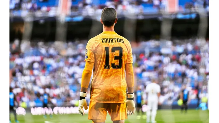 Foto del portero de Real Madrid.