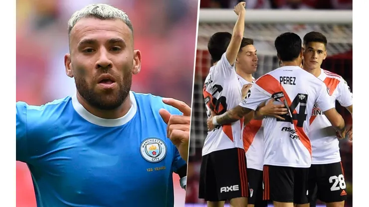 A Otamendi no le importó la hora, alentó a River y festejó en Instagram