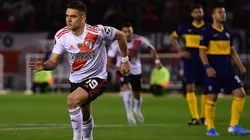 Foto del delantero de River.